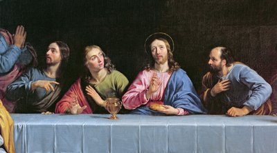The Last Supper, Called The Little Last Supper (detail) by Philippe de Champaigne